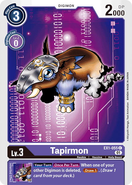 Tapirmon [EX1-055] [Classic Collection] | Enigma On Main