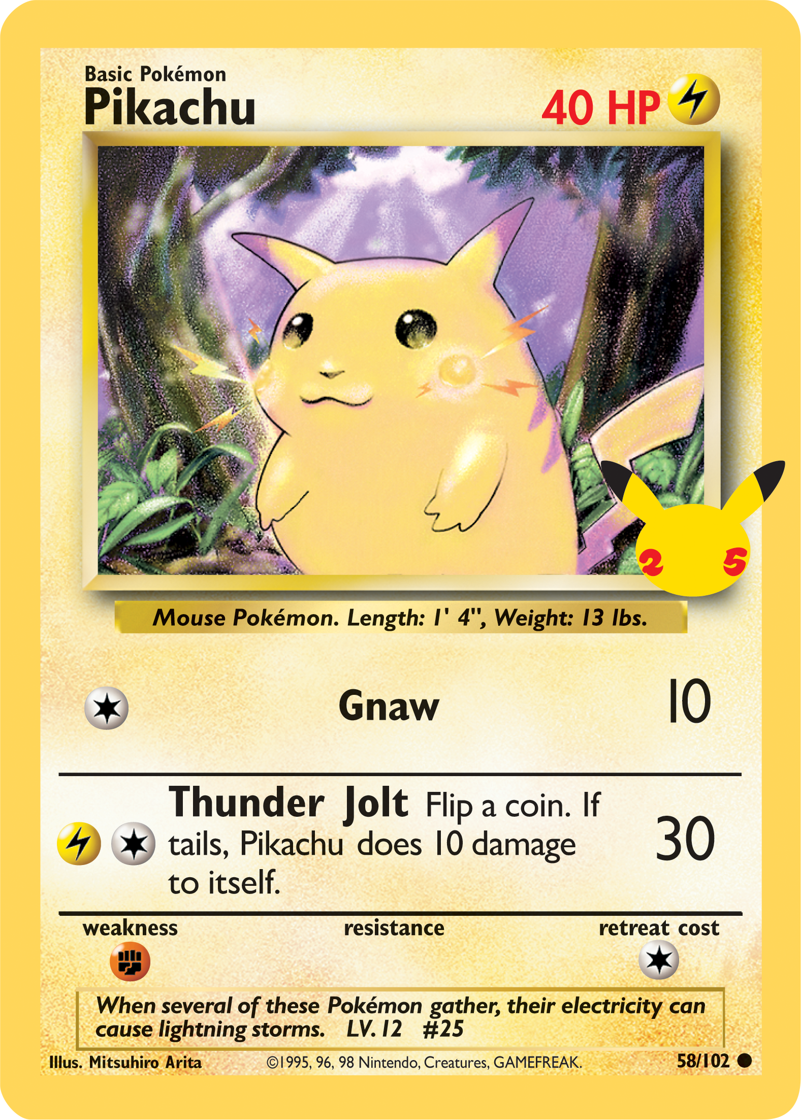 Pikachu (58/102) (Jumbo Card) [First Partner Pack] | Enigma On Main