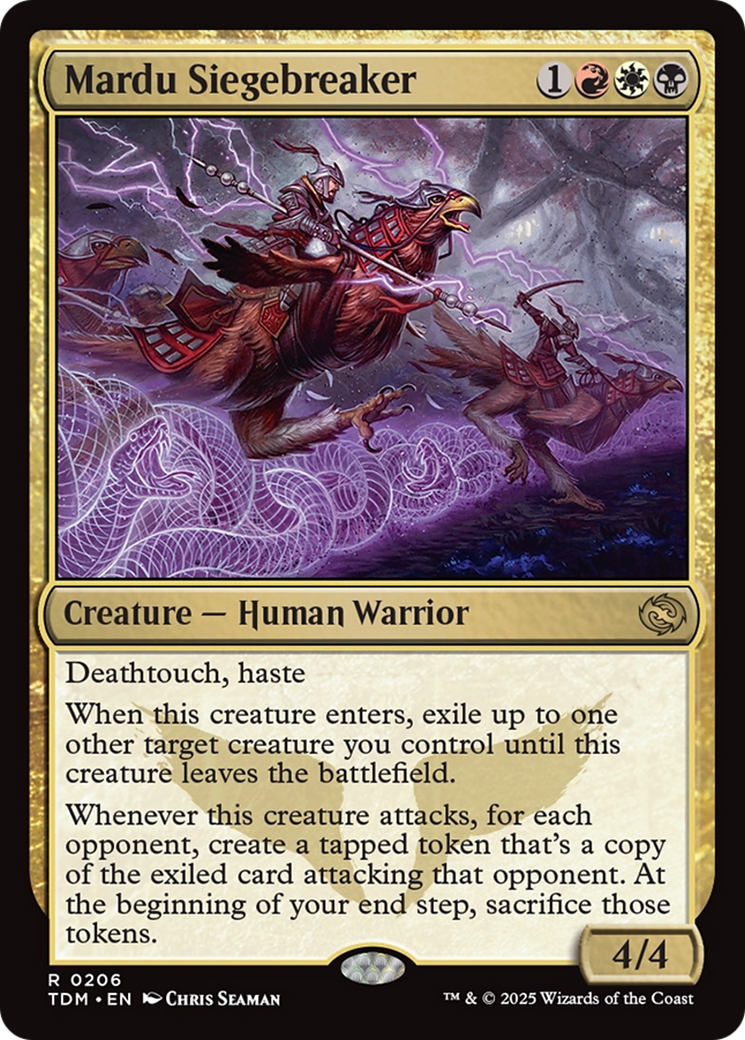 Mardu Siegebreaker [Tarkir: Dragonstorm] | Enigma On Main