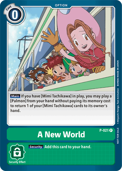 A New World [P-021] [Promotional Cards] | Enigma On Main