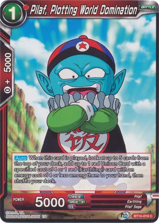 Pilaf, Plotting World Domination (BT10-019) [Rise of the Unison Warrior 2nd Edition] | Enigma On Main