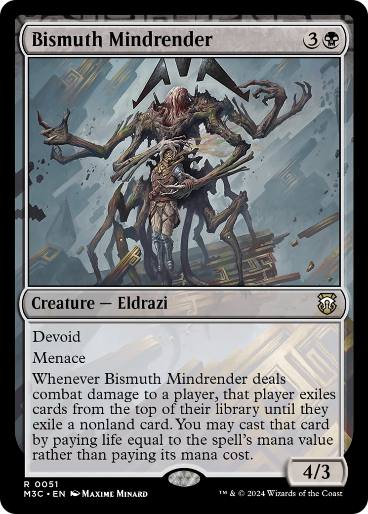 Bismuth Mindrender (Ripple Foil) [Modern Horizons 3 Commander] | Enigma On Main