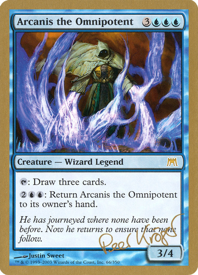 Arcanis the Omnipotent (Peer Kroger) [World Championship Decks 2003] | Enigma On Main