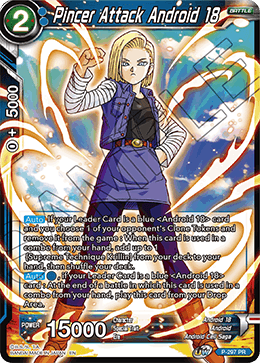 Pincer Attack Android 18 (P-297) [Tournament Promotion Cards] | Enigma On Main