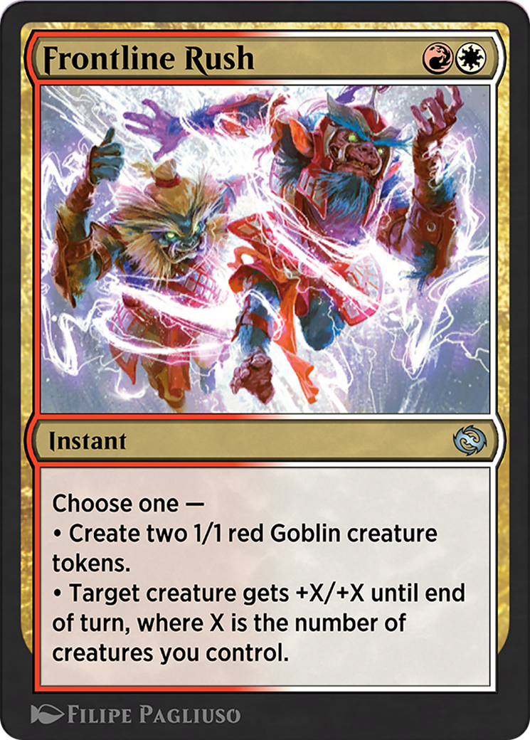 Frontline Rush [Tarkir: Dragonstorm] | Enigma On Main