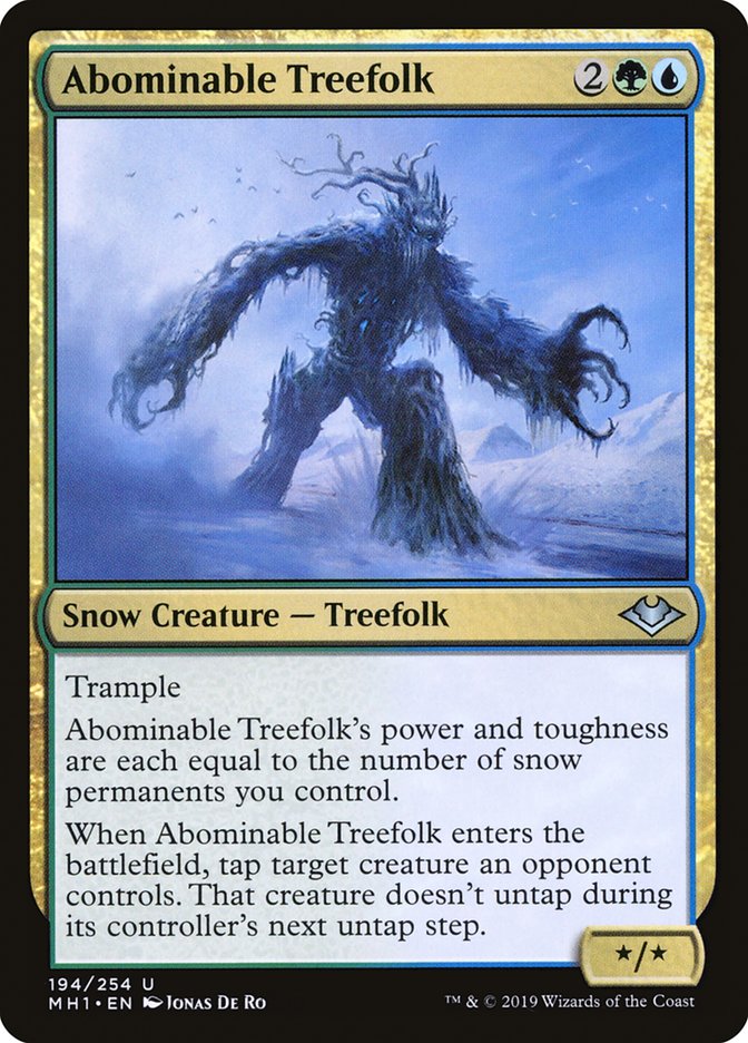 Abominable Treefolk [Modern Horizons] | Enigma On Main