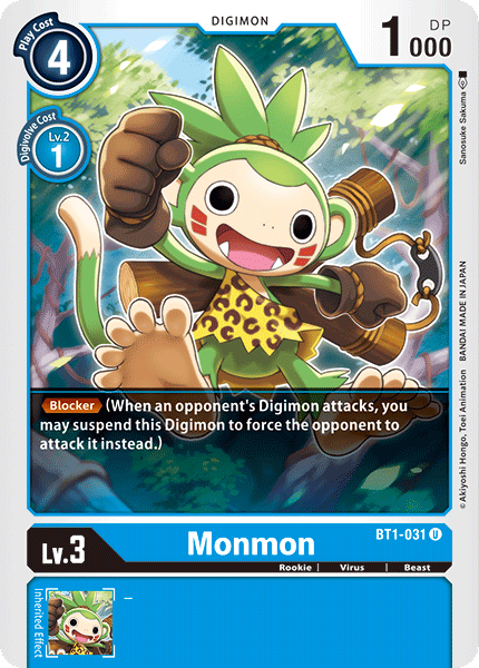 Monmon [BT1-031] [Release Special Booster Ver.1.0] | Enigma On Main