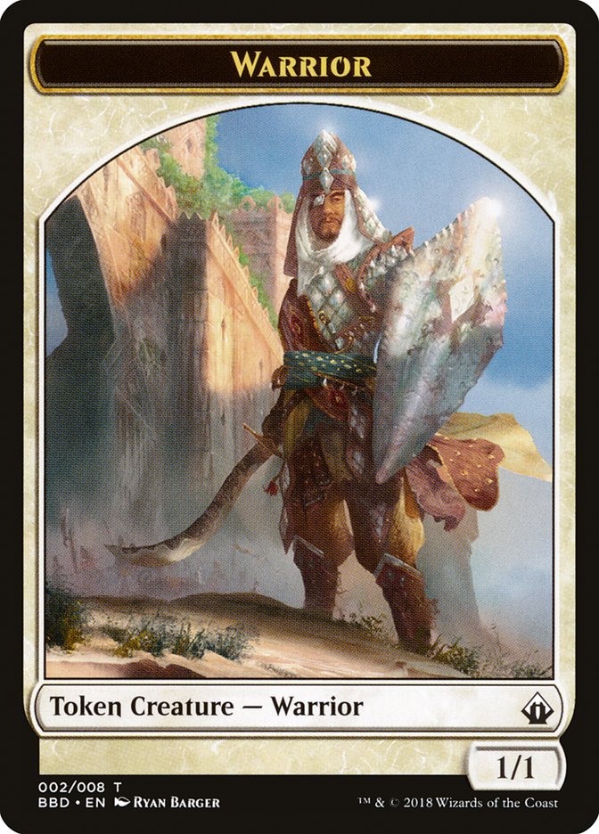 Warrior Token [Battlebond Tokens] | Enigma On Main