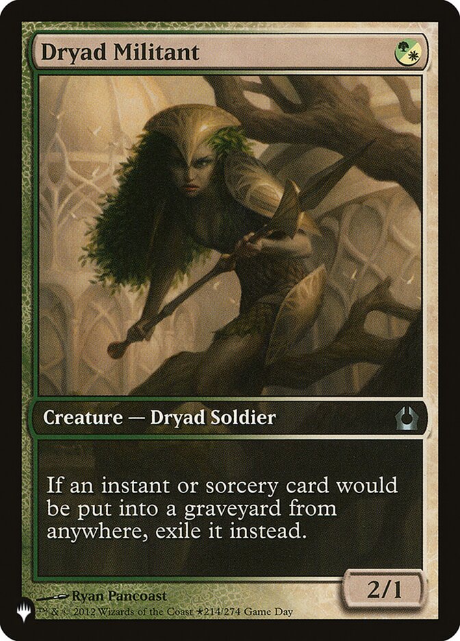 Dryad Militant [The List] | Enigma On Main