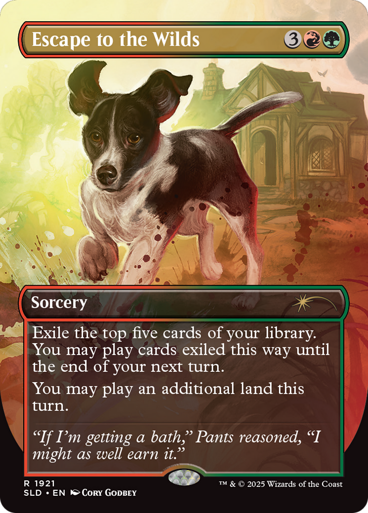 Escape to the Wilds (1921) (Rainbow Foil) [Secret Lair Drop Series] | Enigma On Main
