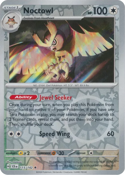 Noctowl (115/142) [Scarlet & Violet: Stellar Crown] | Enigma On Main