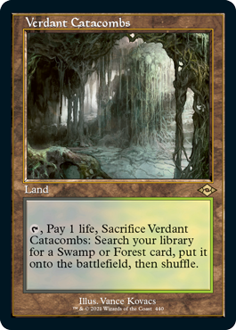 Verdant Catacombs (Retro Foil Etched) [Modern Horizons 2] | Enigma On Main