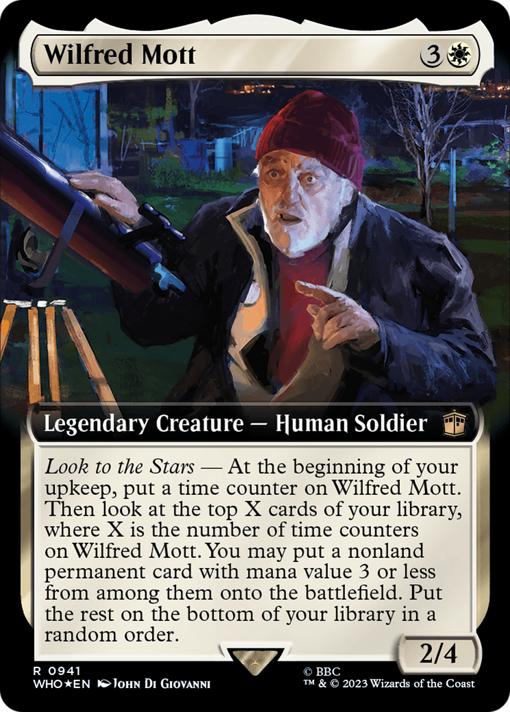 Wilfred Mott (Extended Art) (Surge Foil) [Doctor Who] | Enigma On Main