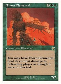 Thorn Elemental (Oversized) [Oversize Cards] | Enigma On Main