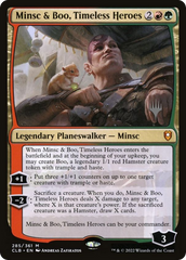 Minsc & Boo, Timeless Heroes (Promo Pack) [The Lost Caverns of Ixalan Promos] | Enigma On Main