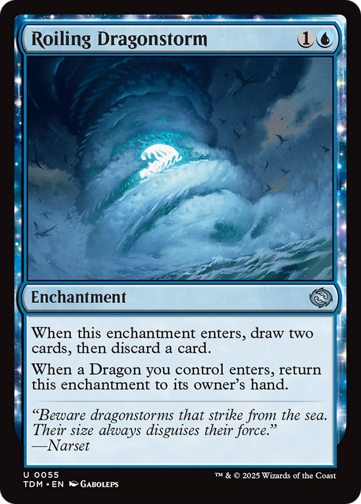 Roiling Dragonstorm [Tarkir: Dragonstorm] | Enigma On Main
