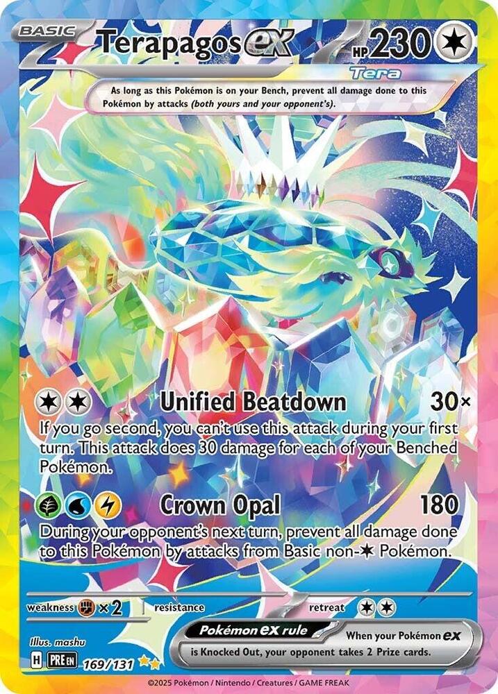 Terapagos ex (169/131) [Scarlet & Violet: Prismatic Evolutions] | Enigma On Main
