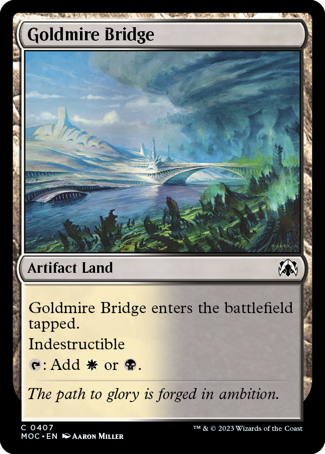 Goldmire Bridge [March of the Machine Commander] | Enigma On Main