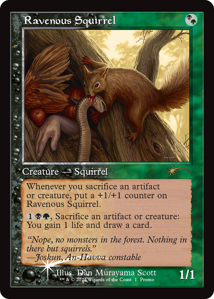 Ravenous Squirrel (Open House) [Wizards Play Network 2024] | Enigma On Main