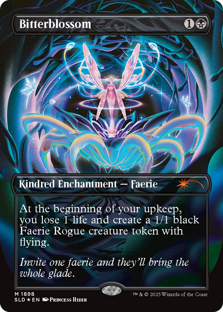 Bitterblossom (Double Rainbow Foil) [Secret Lair Drop Series] | Enigma On Main