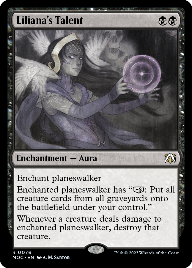 Liliana's Talent [March of the Machine Commander] | Enigma On Main