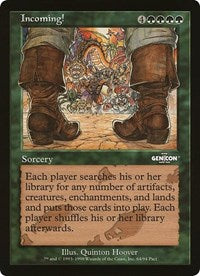 Incoming! (Oversized) [Oversize Cards] | Enigma On Main