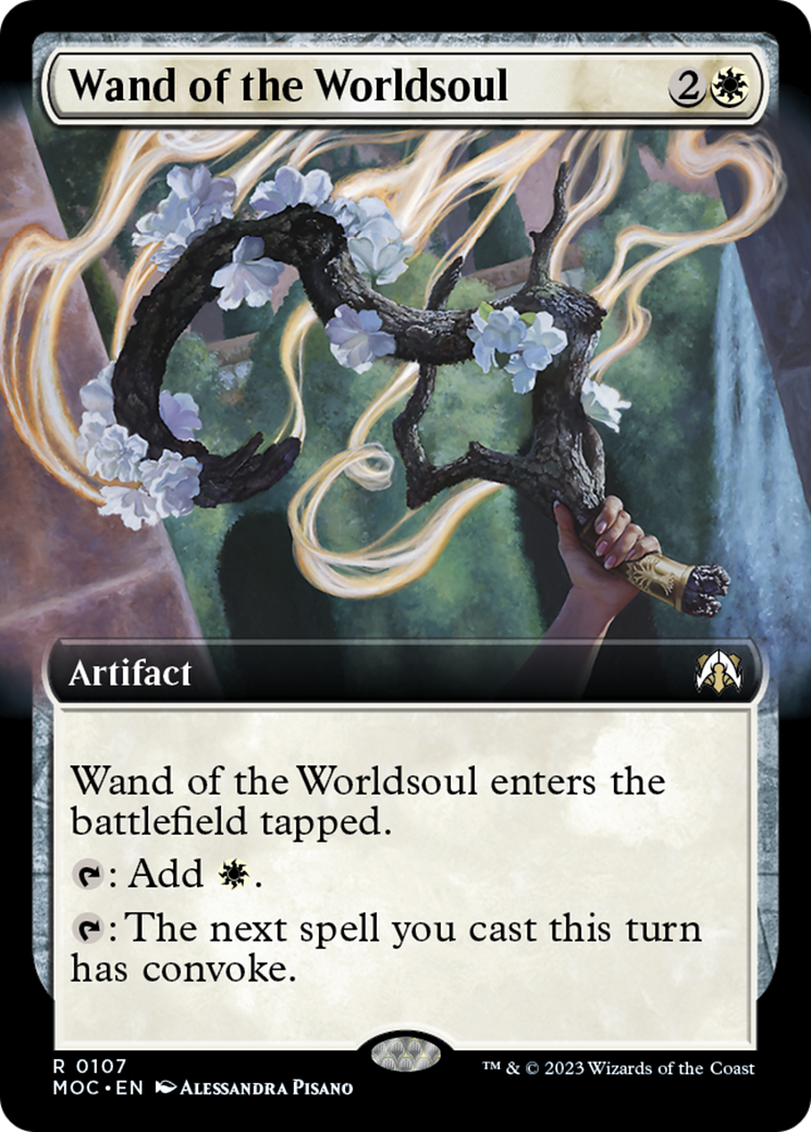 Wand of the Worldsoul (Extended Art) [March of the Machine Commander] | Enigma On Main