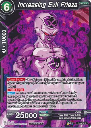 Increasing Evil Frieza (P-037) [Promotion Cards] | Enigma On Main