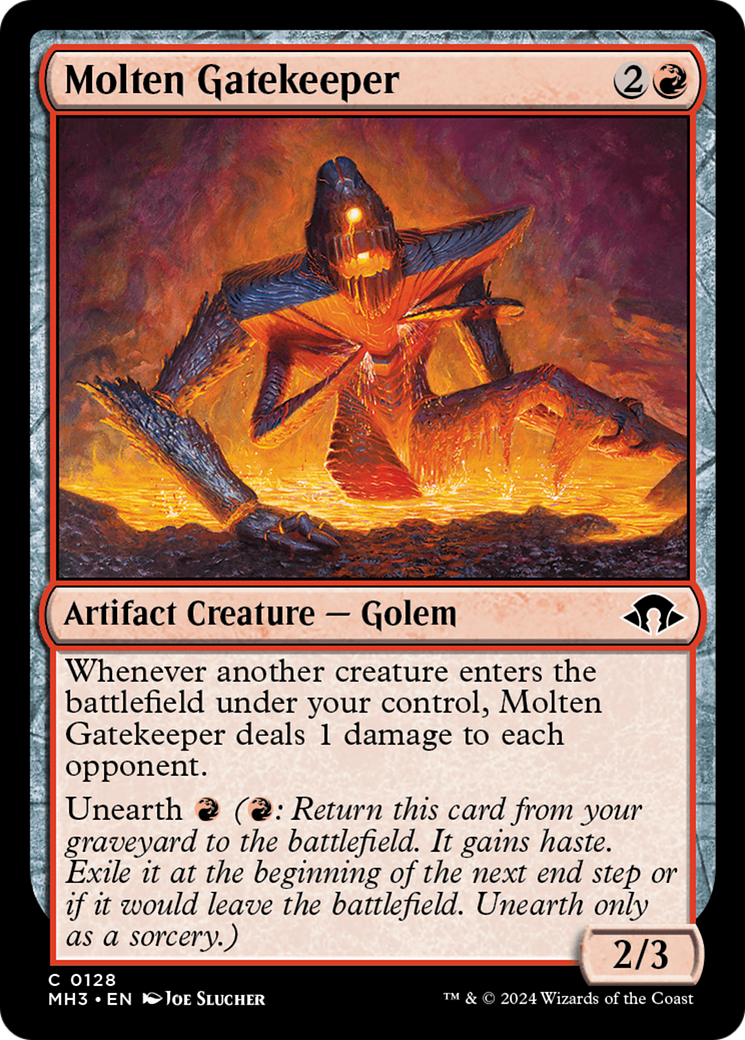 Molten Gatekeeper [Modern Horizons 3] | Enigma On Main