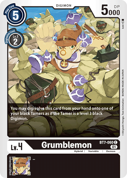 Grumblemon [BT7-060] [Next Adventure] | Enigma On Main