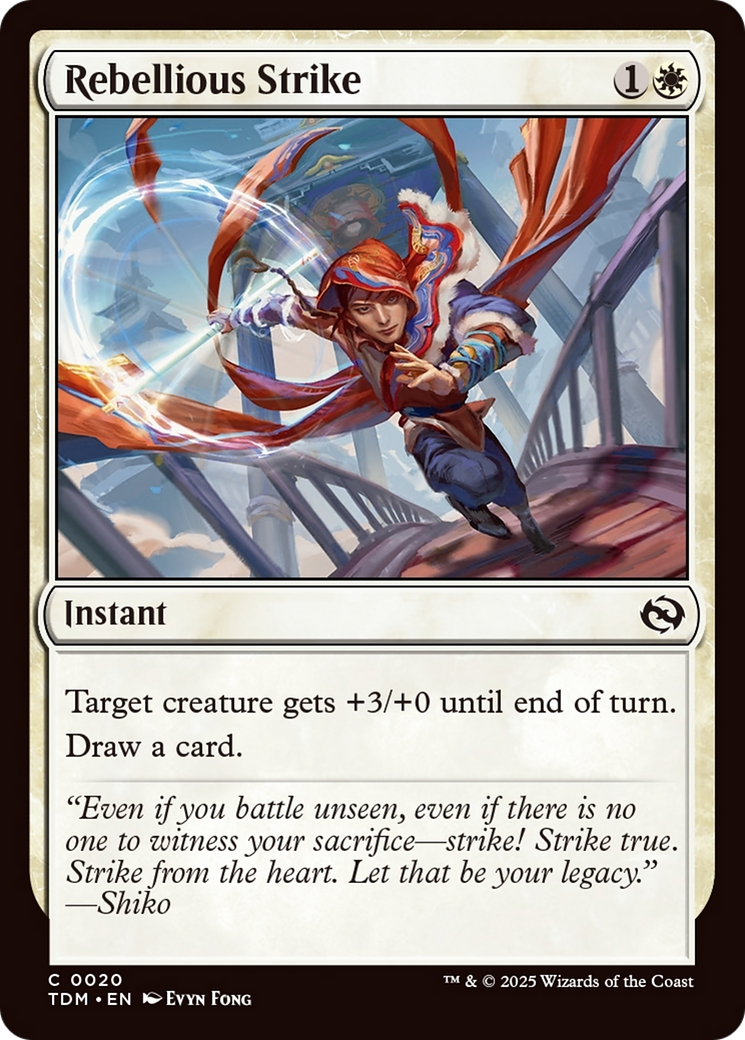 Rebellious Strike [Tarkir: Dragonstorm] | Enigma On Main