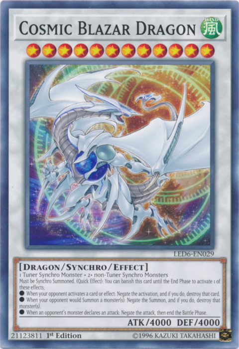 Cosmic Blazar Dragon [LED6-EN029] Common | Enigma On Main