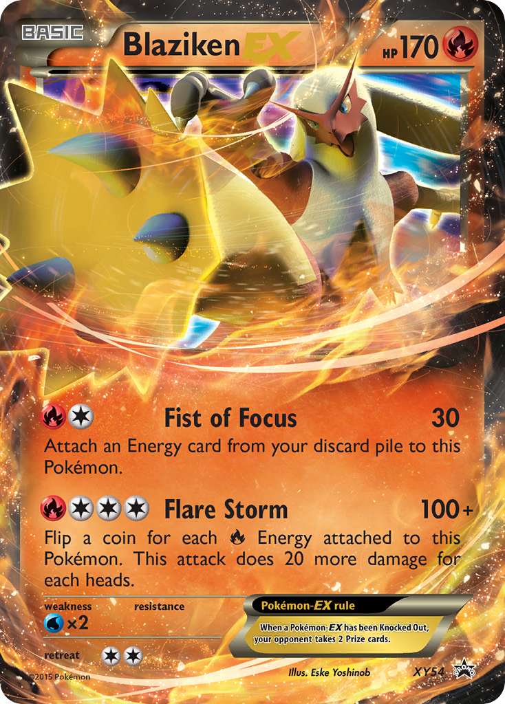 Blaziken EX (XY54) [XY: Black Star Promos] | Enigma On Main