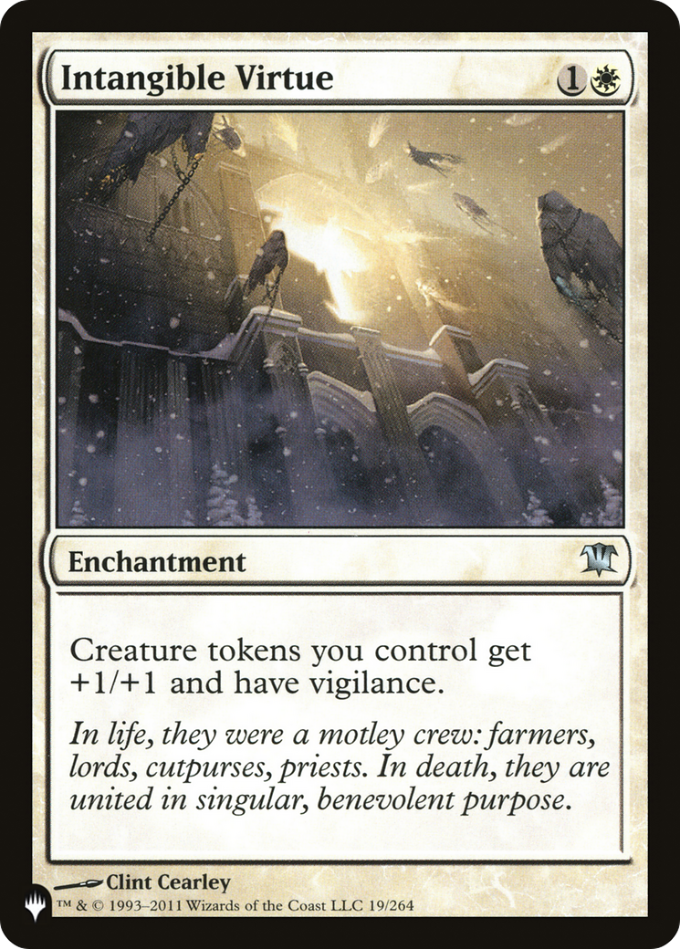 Intangible Virtue [The List] | Enigma On Main