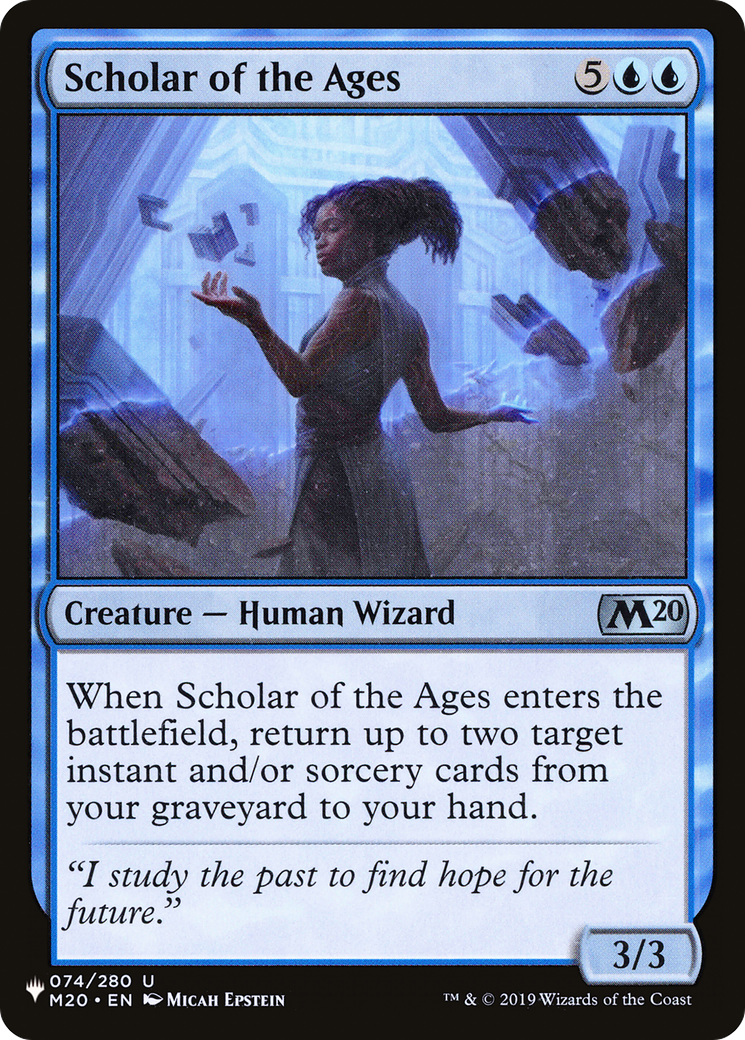 Scholar of the Ages [The List Reprints] | Enigma On Main