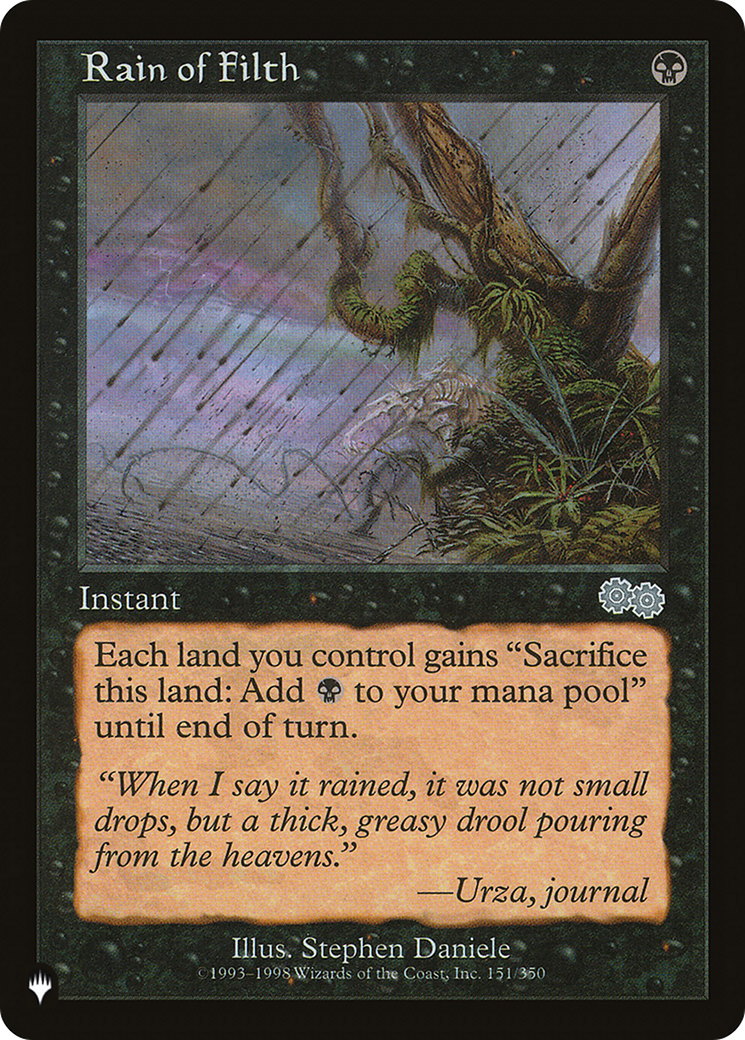 Rain of Filth [The List] | Enigma On Main
