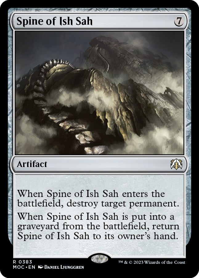 Spine of Ish Sah [March of the Machine Commander] | Enigma On Main