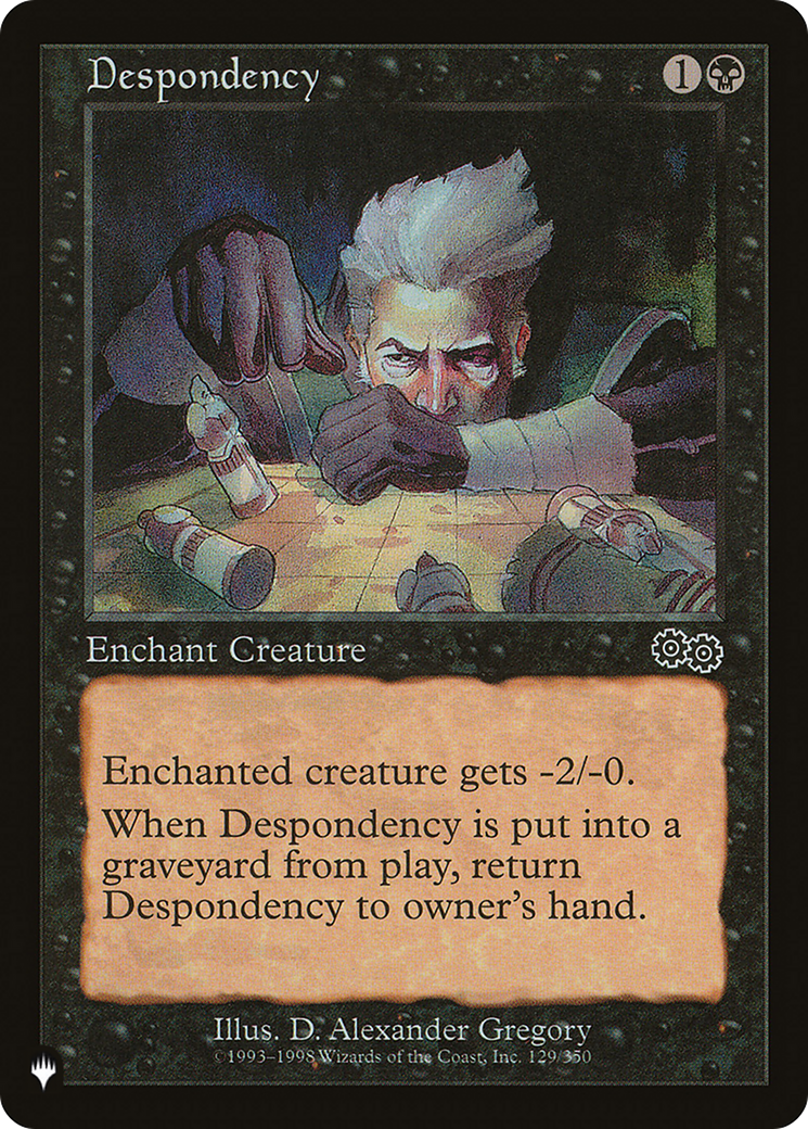 Despondency [The List Reprints] | Enigma On Main