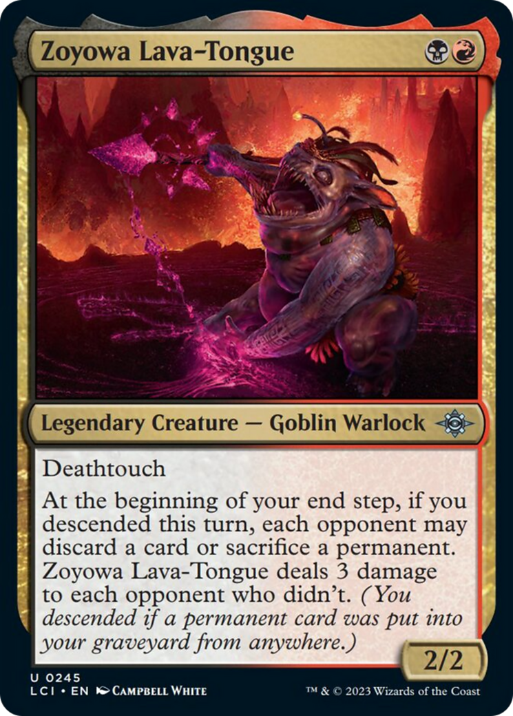 Zoyowa Lava-Tongue [The Lost Caverns of Ixalan] | Enigma On Main