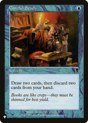 Careful Study [The List Reprints] | Enigma On Main