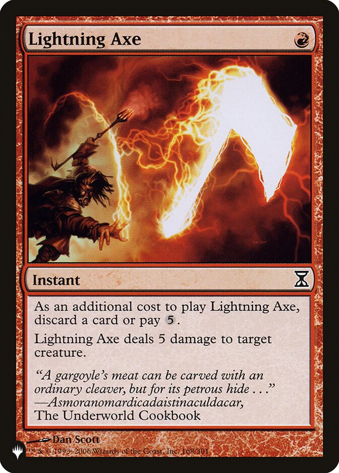Lightning Axe [The List] | Enigma On Main