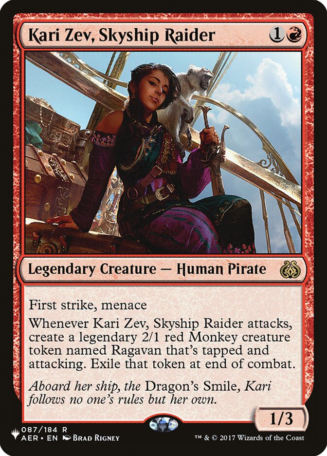 Kari Zev, Skyship Raider [The List] | Enigma On Main