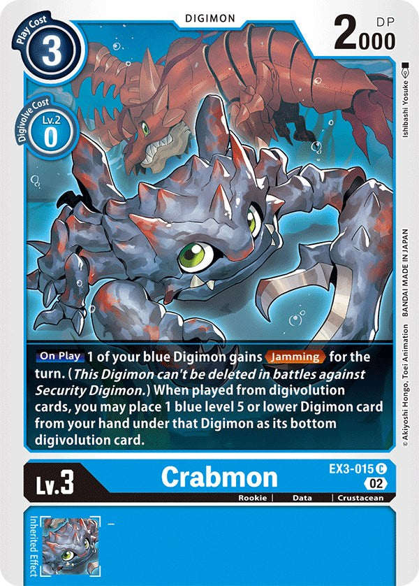 Crabmon [EX3-015] [Draconic Roar] | Enigma On Main