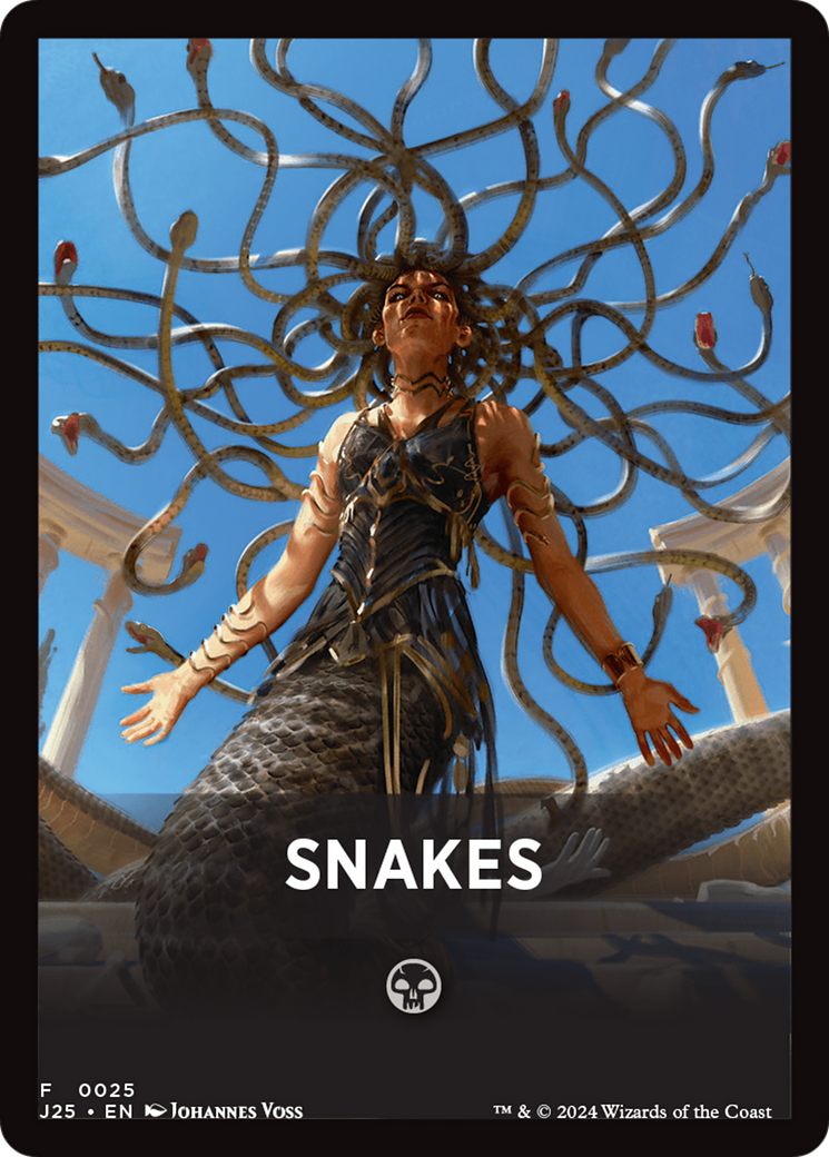 Snakes Theme Card [Foundations Jumpstart Front Cards] | Enigma On Main