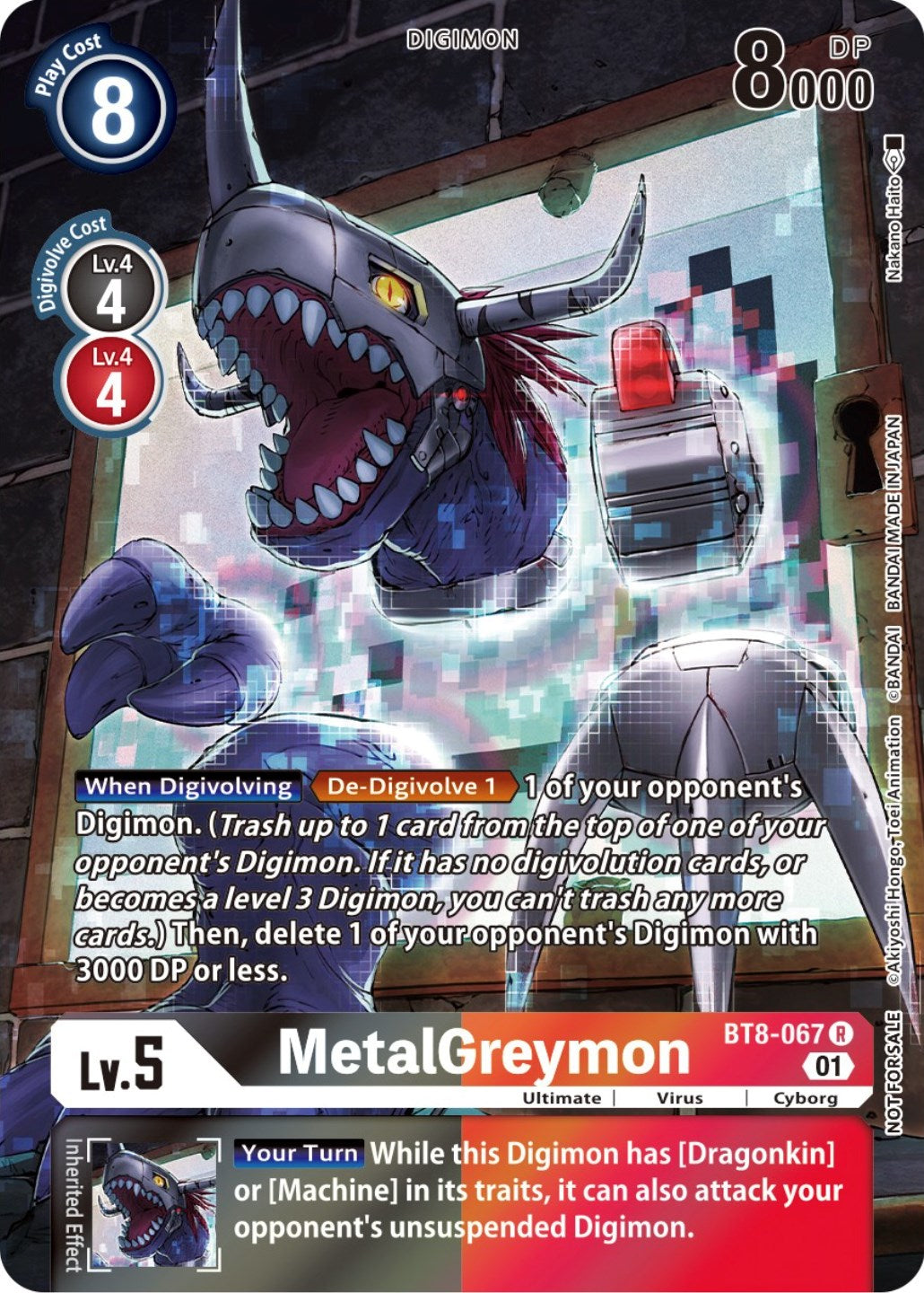 MetalGreymon [BT8-067] (25th Special Memorial Pack) [New Awakening Promos] | Enigma On Main