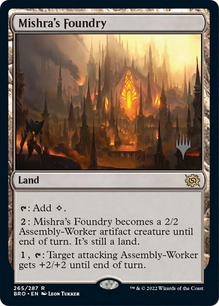 Mishra's Foundry (Promo Pack) [The Brothers' War Promos] | Enigma On Main