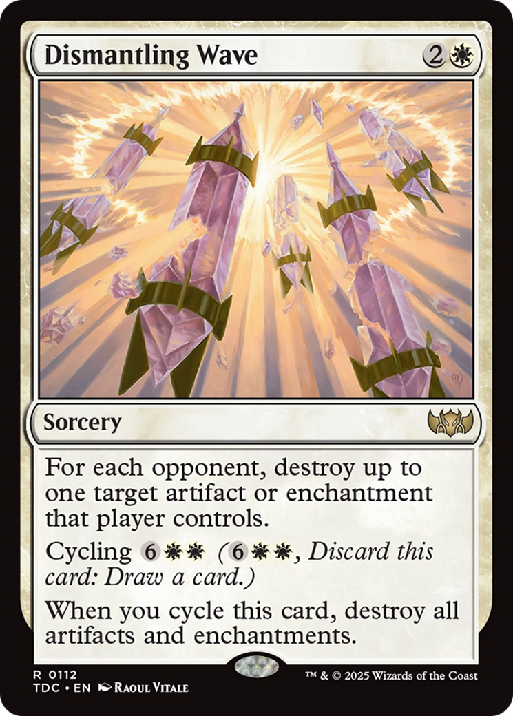 Dismantling Wave [Tarkir: Dragonstorm Commander] | Enigma On Main