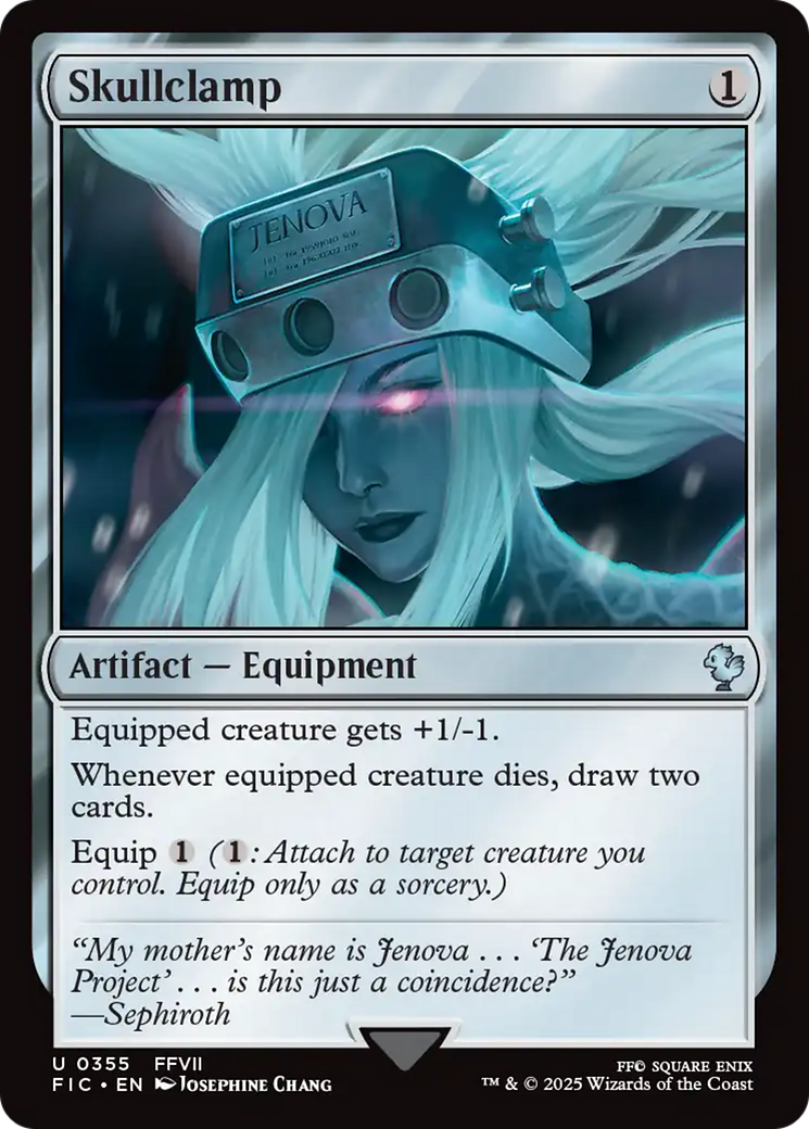 Skullclamp [FINAL FANTASY Commander] | Enigma On Main