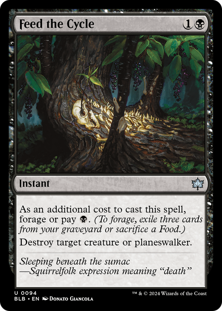 Feed the Cycle [Bloomburrow] | Enigma On Main