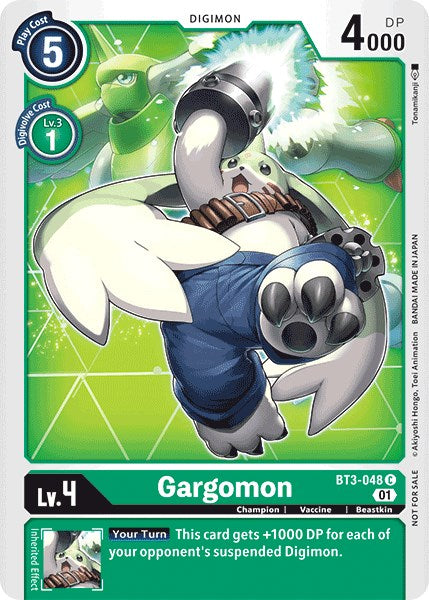 Gargomon [BT3-048] (Winner Pack Next Adventure) [Release Special Booster Promos] | Enigma On Main